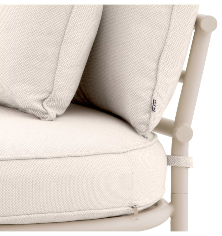 White Round Outdoor Chair | Eichholtz Laguno
