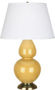 Double Gourd Table Lamp, Sunset Yellow