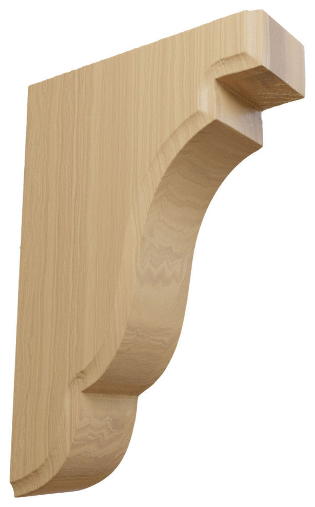 1 3/4"W x 5"D x 7 1/2"H Bedford Wood Bracket, Cherry