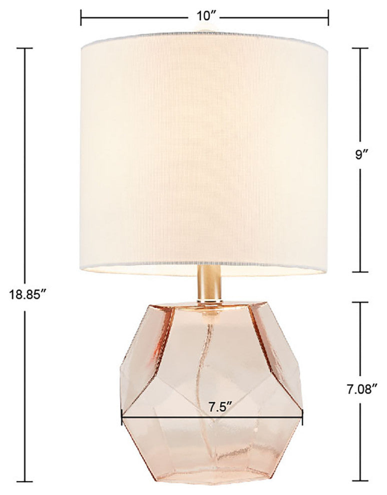 510 Design Bella Geometric Glass Table Lamp
