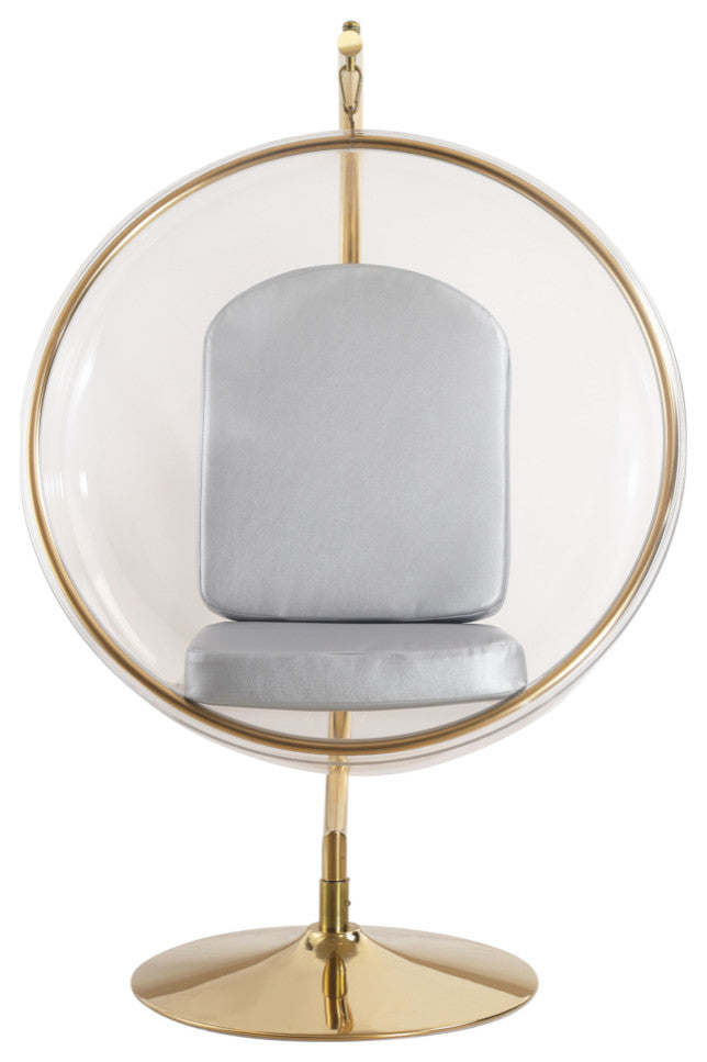 Fine Mod Imports Gold Bubble Stand