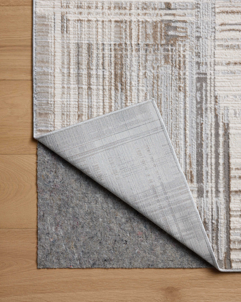 Loloi Hollis Pebble / Ivory 3'-11" x 5'-7" Accent Rug