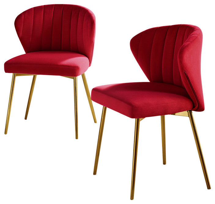 Milia Dining Chair, Red