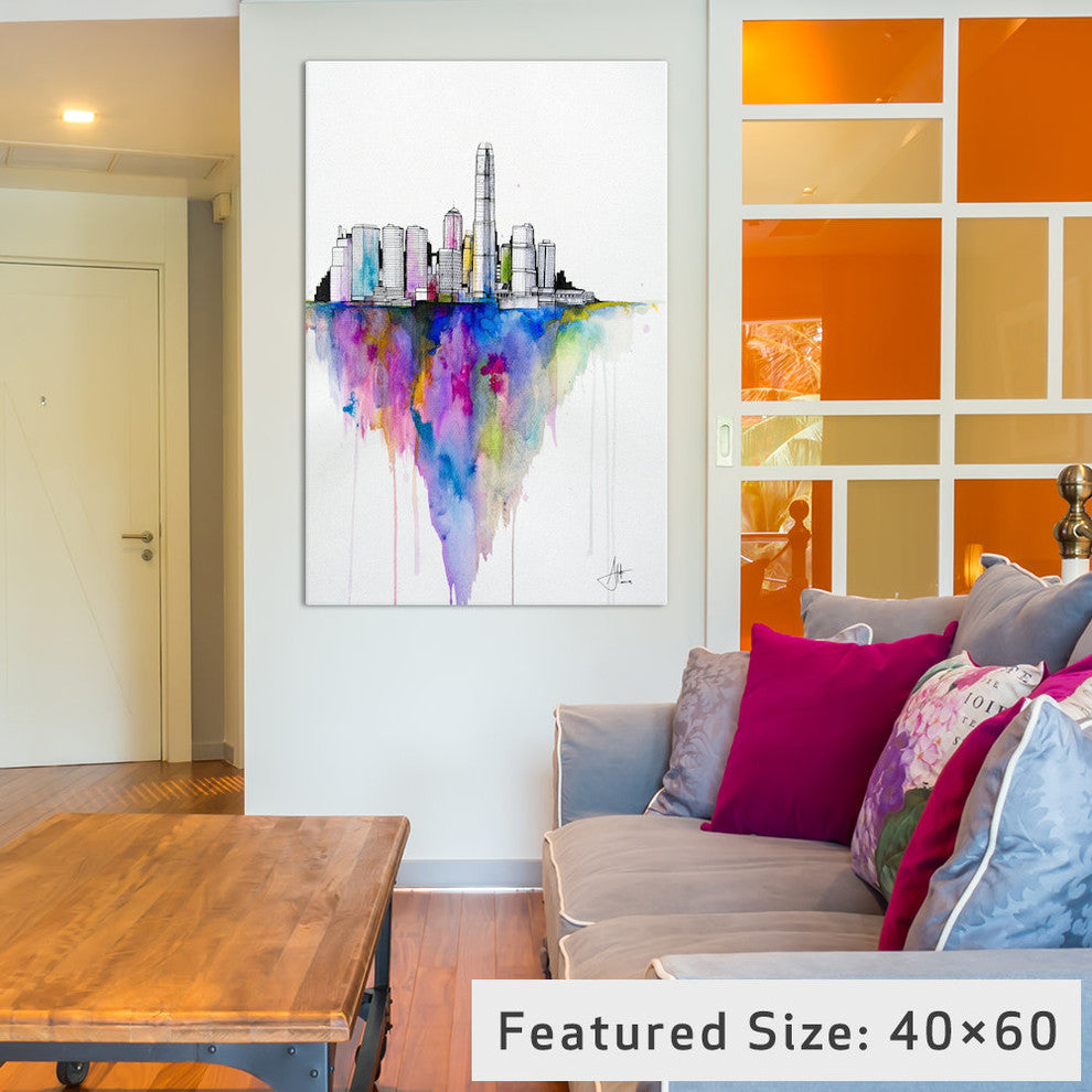 "Monolith II Gallery" by Marc Allante, 40x26x1.5"
