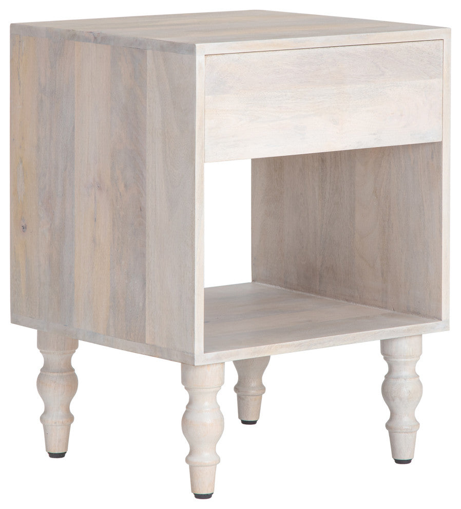 Rhonda Night Stand, Whitewash