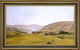 Johann Martin Von Rohden Campagna Landscape Framed Premium Canvas Print, 15"x30"
