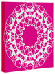 Deny Designs Karen Harris Mod Medallion Magenta Art Canvas