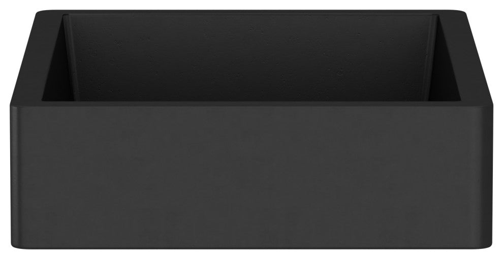 Nipomo NativeStone Bathroom Sink, Charcoal