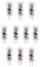 LED G4, 3000K, CRI80, UL, 2W, LM150, Set of 10