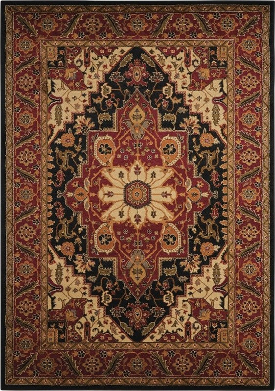 Nourison Paramount Area Rug, Black, 3'11"x5'10"