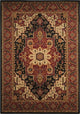 Nourison Paramount Area Rug, Black, 3'11"x5'10"