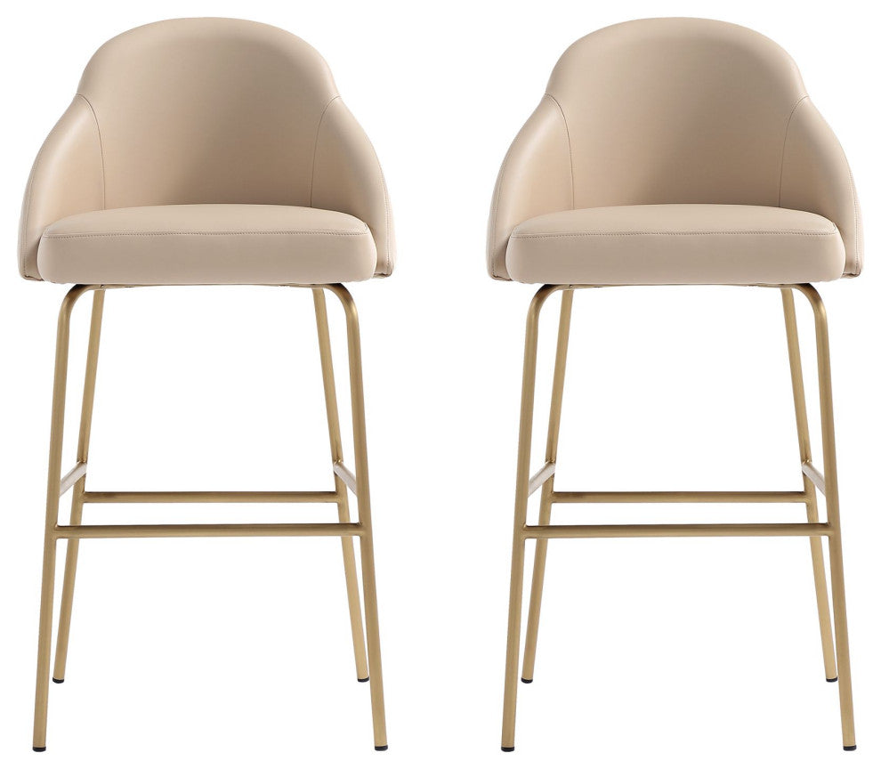 Manhattan Comfort Gracie Barstool, Set of 2