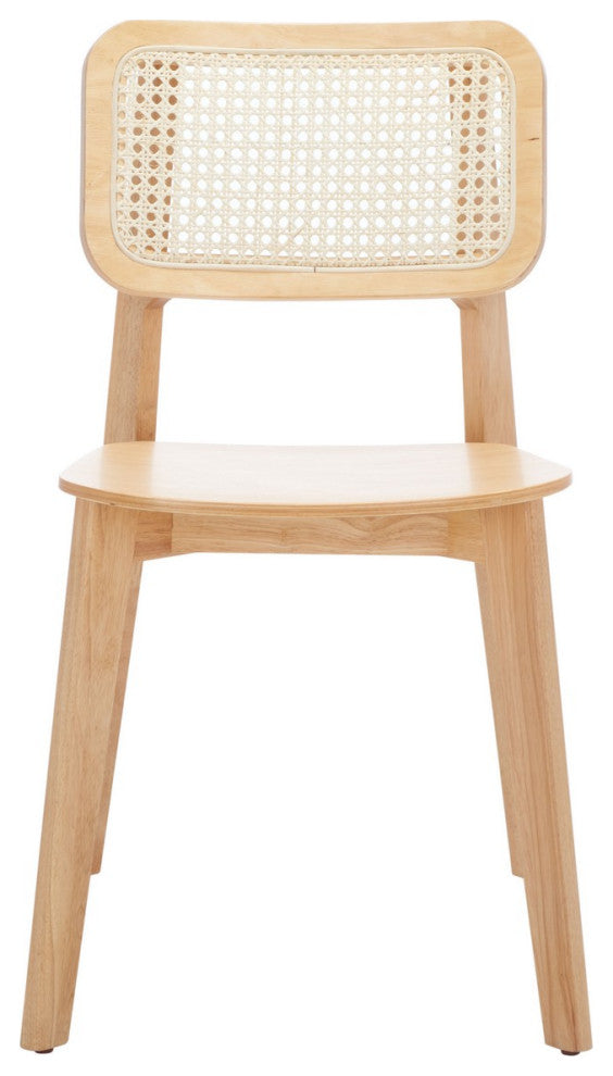 Safavieh Luz Cane Dining Chair, Natural