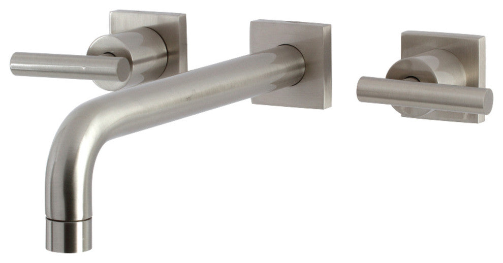 KS6028CML Wall Mount Tub Faucet, Brushed Nickel
