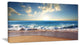 "Sea Sunset" Seascape Photography Canvas Art Print, 40"x20"