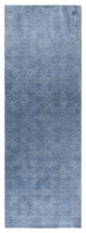 Overdyed One-of-a-Kind Hand-Knotted Area Rug Gray, 4' 3" x 12' 0"