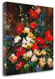 "Color Splash" By Nancy Otoole,Ready to Hang Giclee Print on Gallery Wrap Canvas