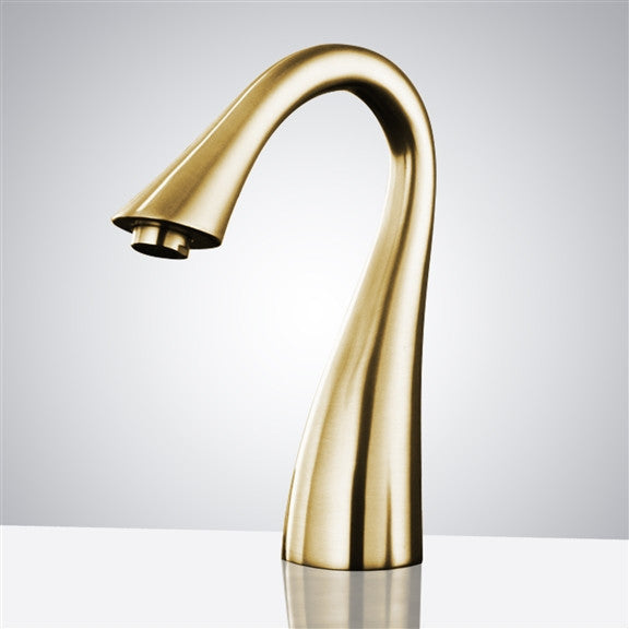 Fontana Commercial Gold Touch-less Automatic Sensor Hands-Free Faucet