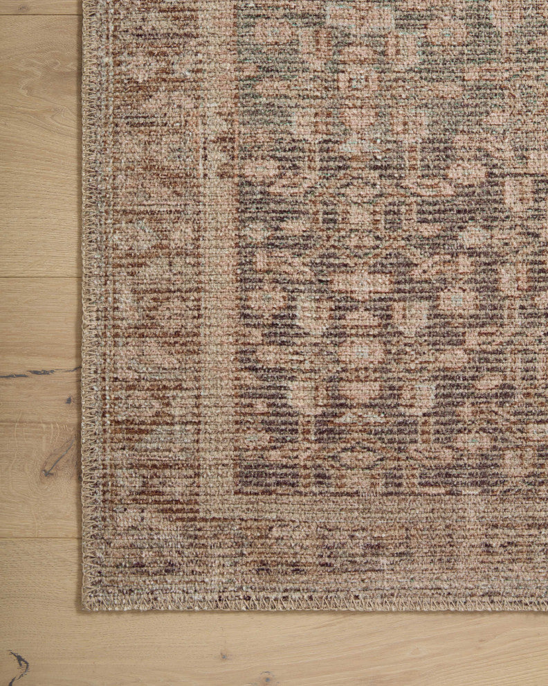 Angela Rose x Loloi Aubrey Sage / Bark 18" x 18" Sample Rug