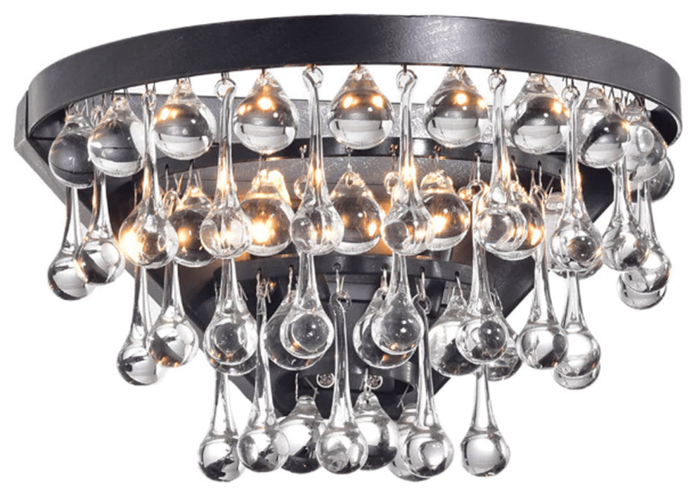 Cindy Taylor 2-light Crystal Wall Sconce