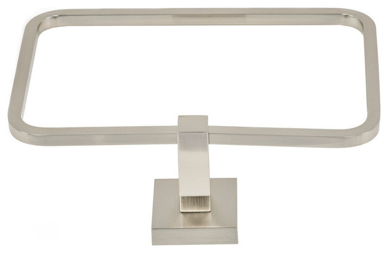 Italia Capri Towel Ring, Brushed Nickel