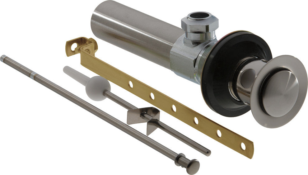 Delta Metal Drain Assembly, Stainless Steel