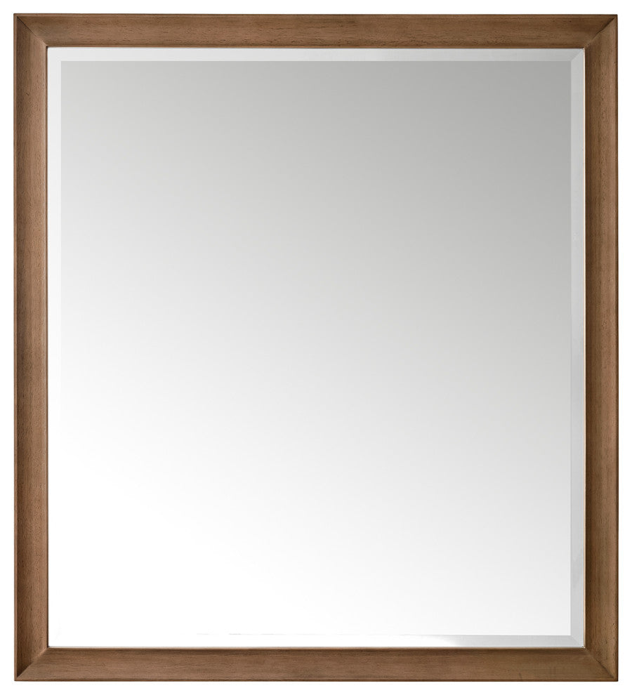 Glenbrooke 36" Mirror, White Wash Walnut