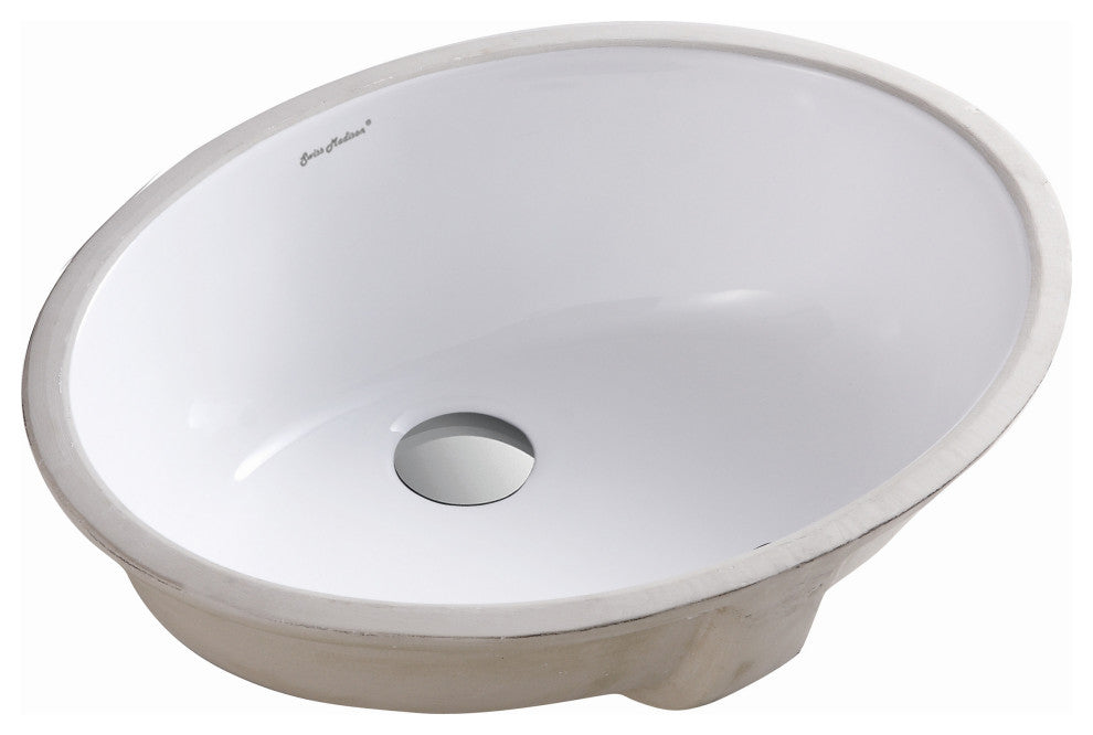 Monaco 19" Oval Under-Mount Bathroom Sink