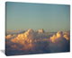 "Orange Clouds Colorful Sunset in Sky" Wall Art Landscape, 20"x12"