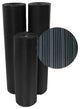Composite-Rib Corrugated Rubber Floor Mats, 1/8 Thick, 3'x4' Roll