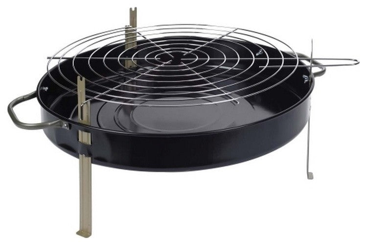Marsh Allan 116HH Deluxe Tabletop Charcoal Grill, 18" D x 8" H