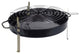 Marsh Allan 116HH Deluxe Tabletop Charcoal Grill, 18" D x 8" H