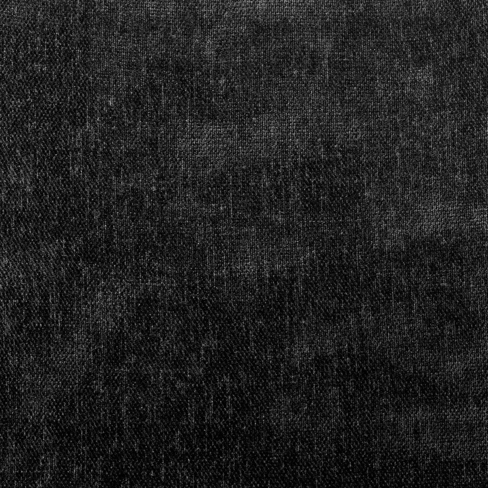 Darcie Office Chair, Black Fabric, Leatherette and Base