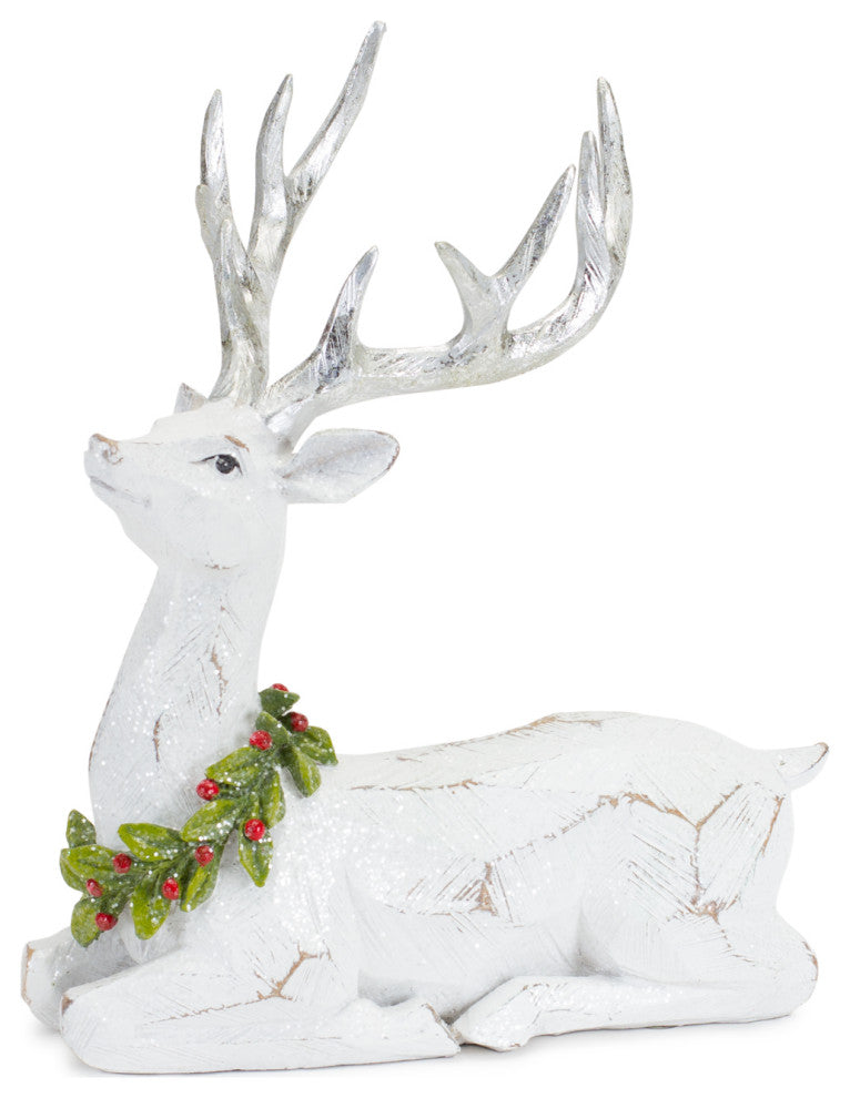 Deer Figurine, 2-Piece Set