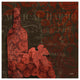 Red Damask Wine Bottle Square