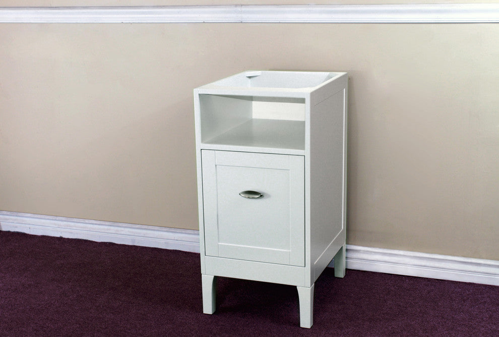 16" Cabinet, White Cabinet Only