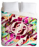 Deny Designs Caleb Troy Tatted Graffiti Duvet Cover - Lightweight