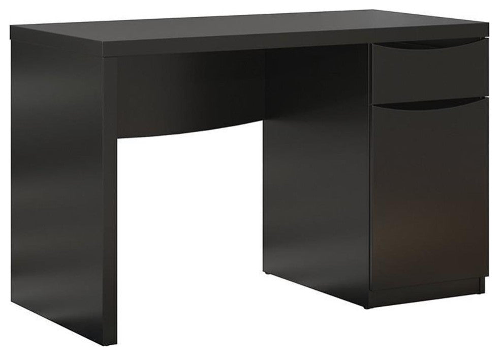 Bush Furniture Montrese Computer Desk in Classic Black