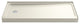 Sterling Ensemble 32"x60"x3.5" Vikrell Left-Hand Shower Base, Biscuit