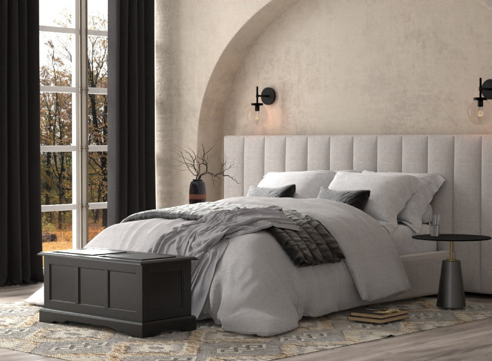 Camden Blanket Chest, Antique Black