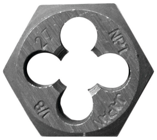 Pipe Hexagon Die, 1/8-27 NPT