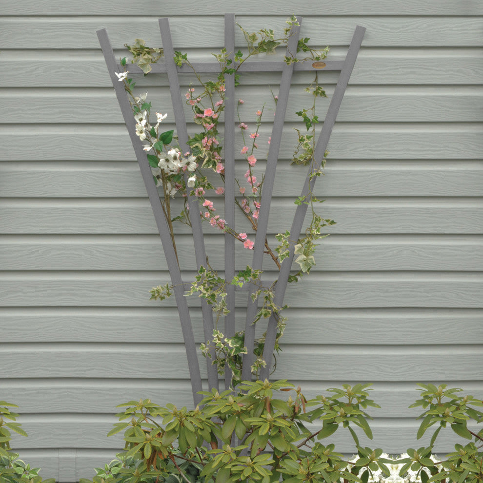 Hartford Fan Trellis, Coastal Teak