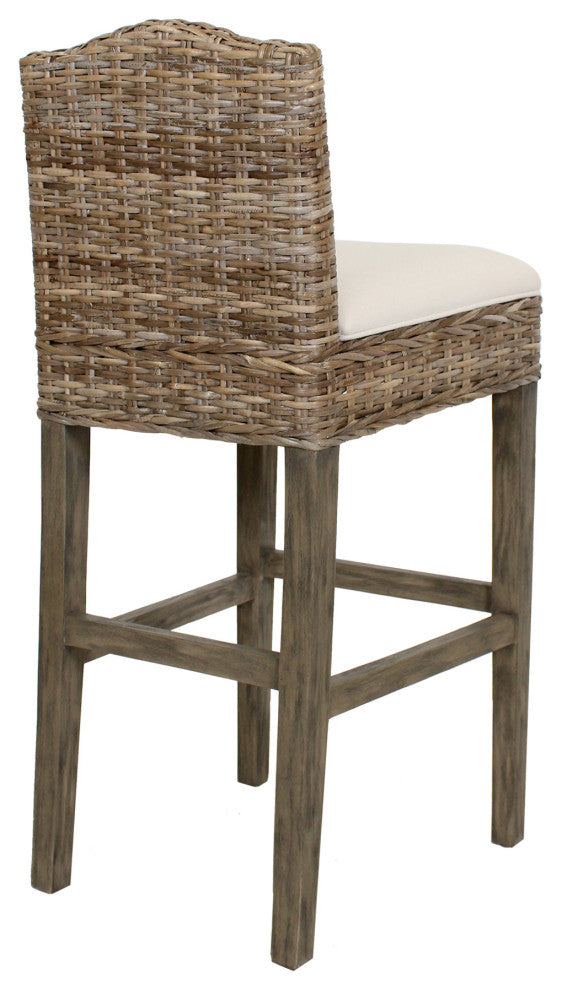 East at Main Nisha Rattan Bar Stool