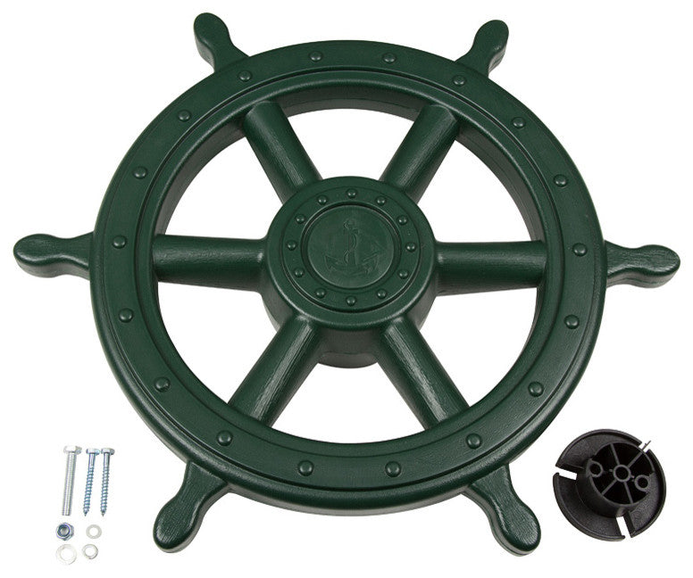 Swing Set Ship Wheel, Green