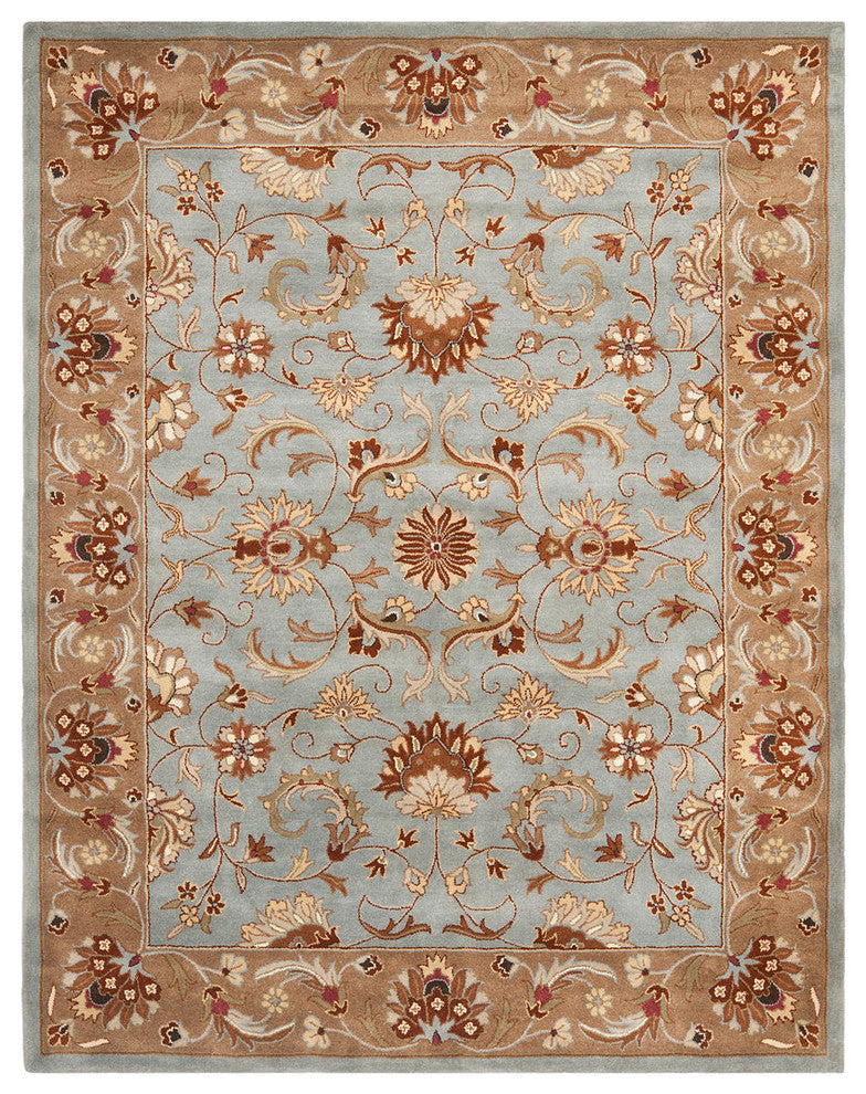 Safavieh Heritage Hg822A Blue, Beige Area Rug