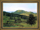 Albert Bierstadt Hill and Dale Framed Premium Canvas Print, 18"x27"