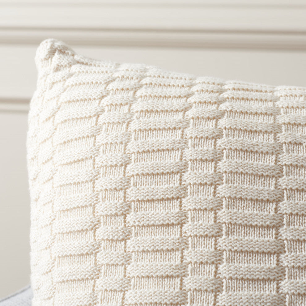 Safavieh Mari 18X18 Pillow, Ivory