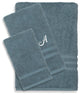 Denzi 3-Piece Towel Set Monogrammed Letter, A