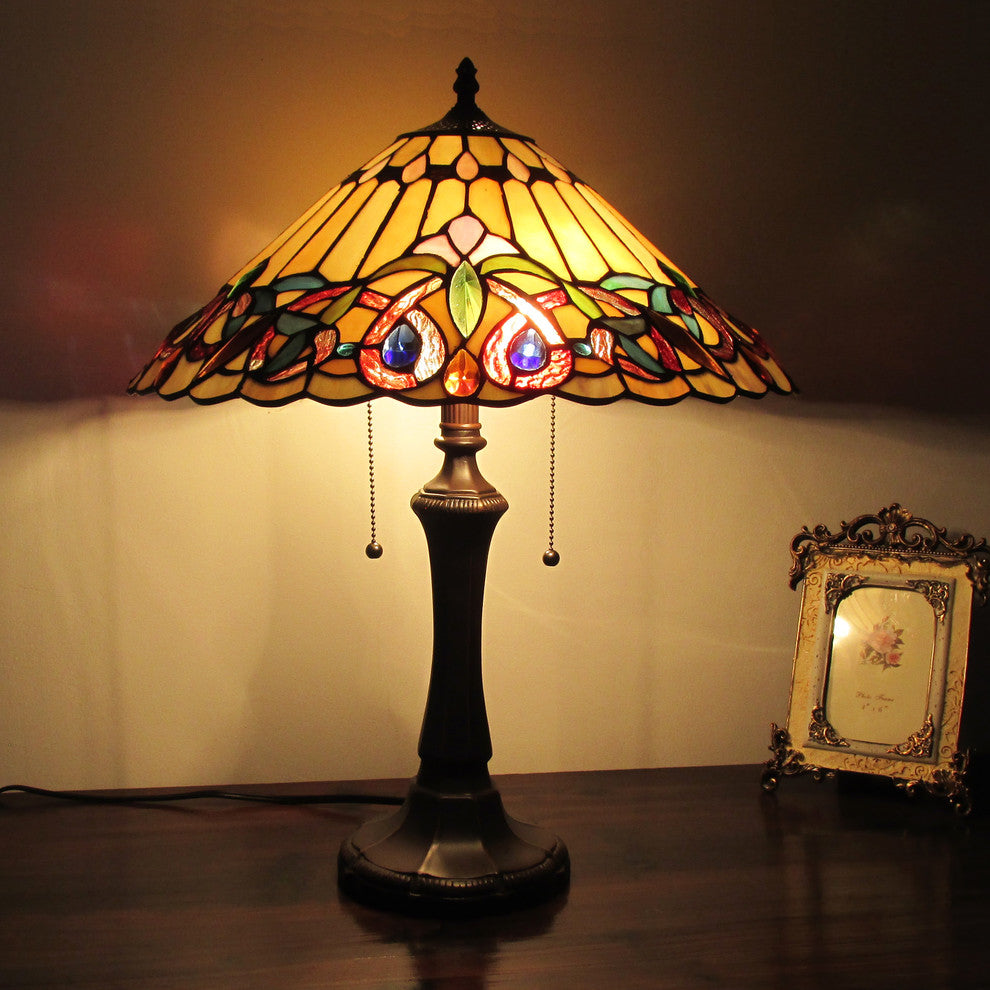 Ambrose 2-Light Victorian Table Lamp