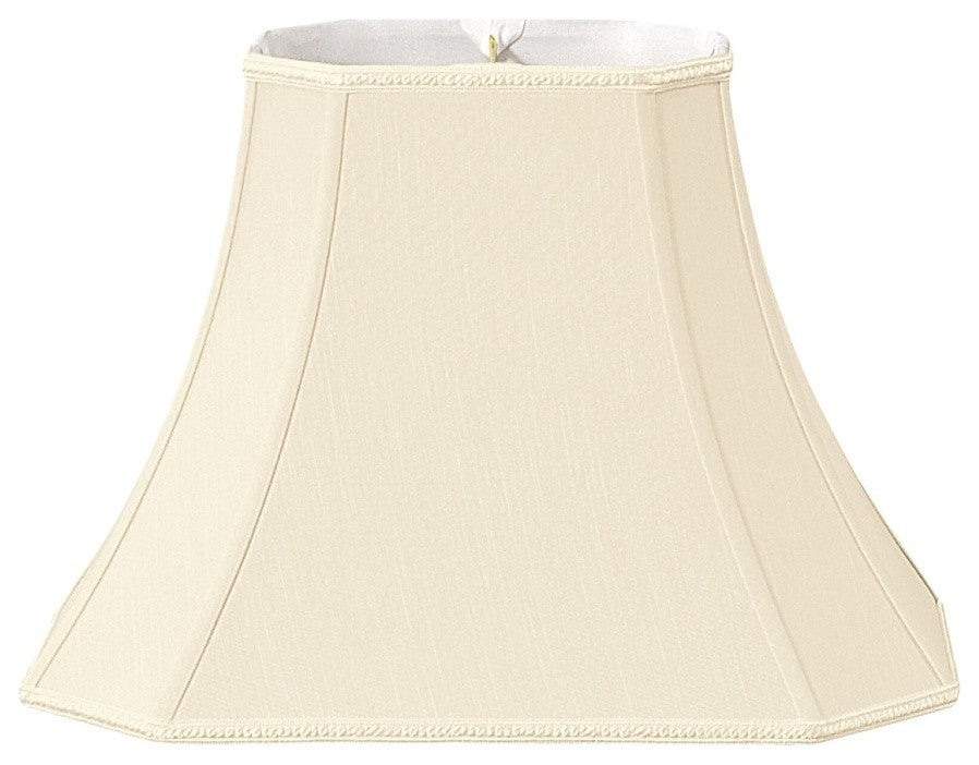 Rectangle Bell With Cut Corners Designer Lampshade, 12"'